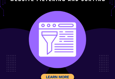 Website Filtering and Sorting